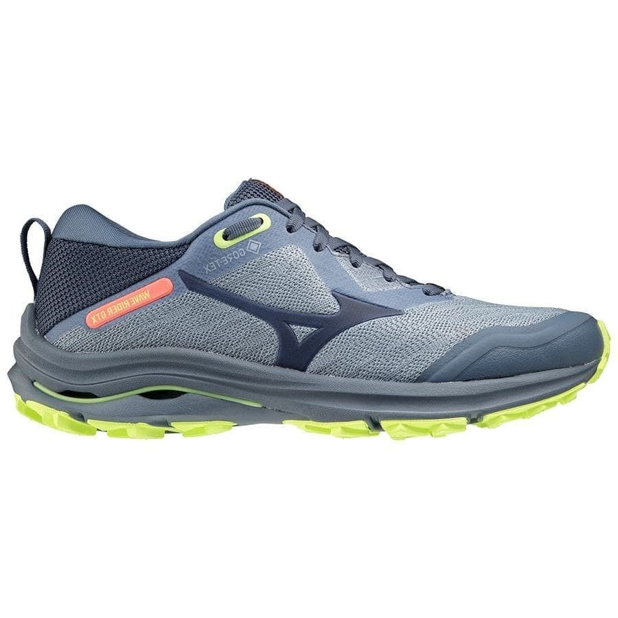 

Кроссовки женские Mizuno Wave Rider Gtx синие 40.5 RU, Синий, Wave Rider Gtx