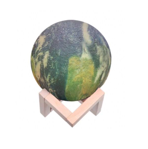 

Светильник ночник DaPrivet 3D Moon Lamp, 15 см, зеленый, 215601, 215601