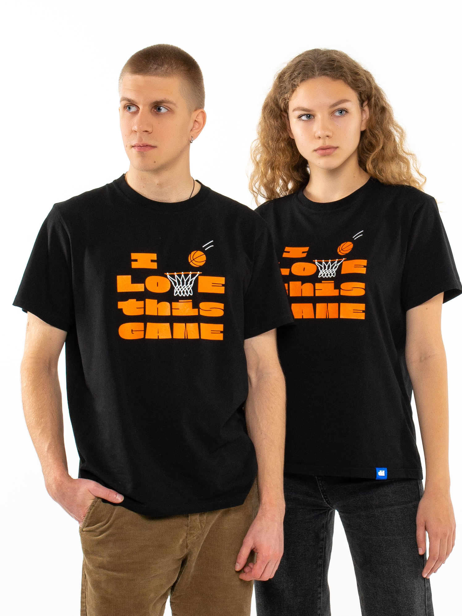 Футболка унисекс Double Double I love this game черная 46-54 RU