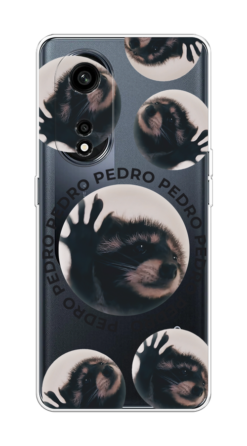 

Чехол на Oppo A1 Pro "Pedro енот", Черный;бежевый;прозрачный, 2512250-1