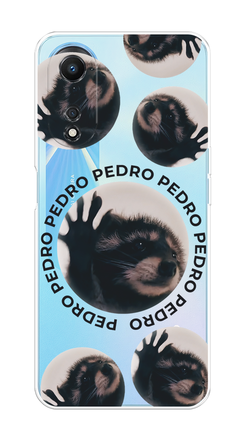 

Чехол на Oppo A58 5G "Pedro енот", Черный;бежевый;прозрачный, 2512450-1