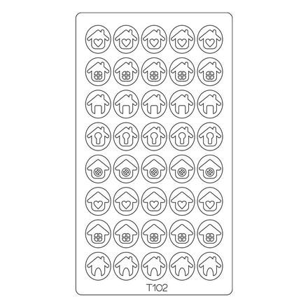 

Набор, Freedecor, Трафареты Deep Design T102, 3 шт.