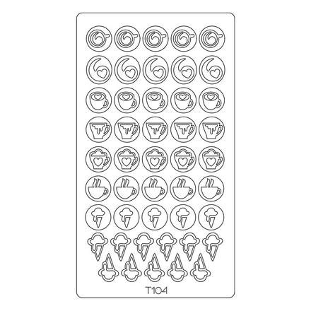 

Набор, Freedecor, Трафареты Deep Design T104, 3 шт.