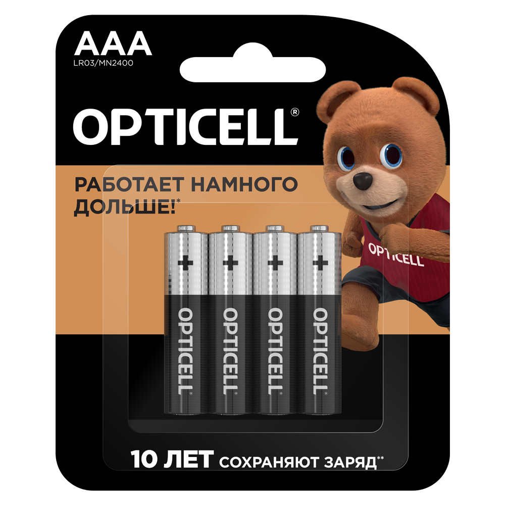 Батарейки Оптиселл AAA 4шт