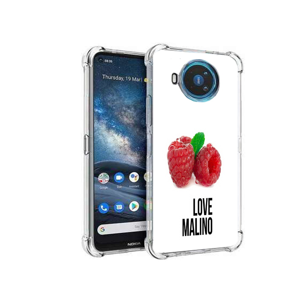 

Чехол MyPads Tocco для Nokia X100 Бренд лове малино (PT227057.109.36), Прозрачный, Tocco