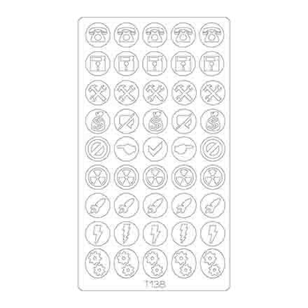 

Набор, Freedecor, Трафареты Deep Design T138, 3 шт.