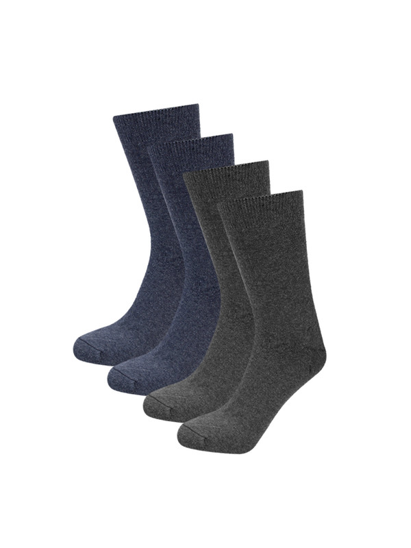 

Комплект носков мужских GREY STONE NSK009 синих; серых 25, NSK009