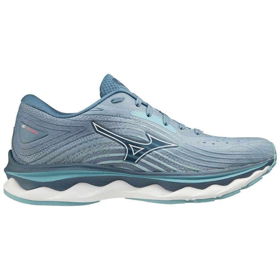 

Кроссовки женские Mizuno J1GD2202 бирюзовые 38 RU, J1GD2202