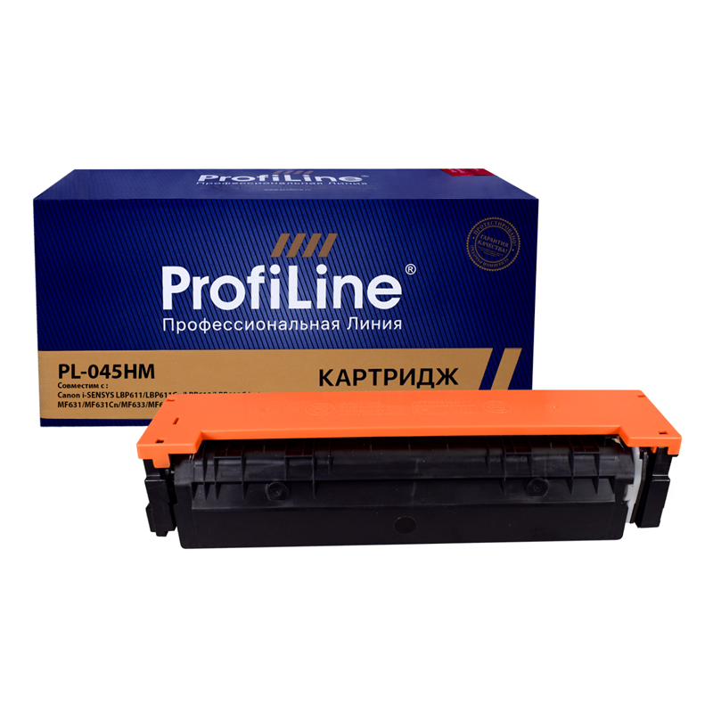 

Картридж для лазерного принтера Profiline (PL-045HM) пурпурный, совместимый