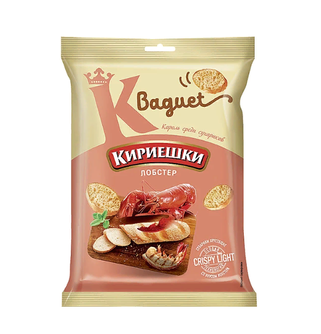 

Сух.Кириешки Baguet Лобстер 50г/32