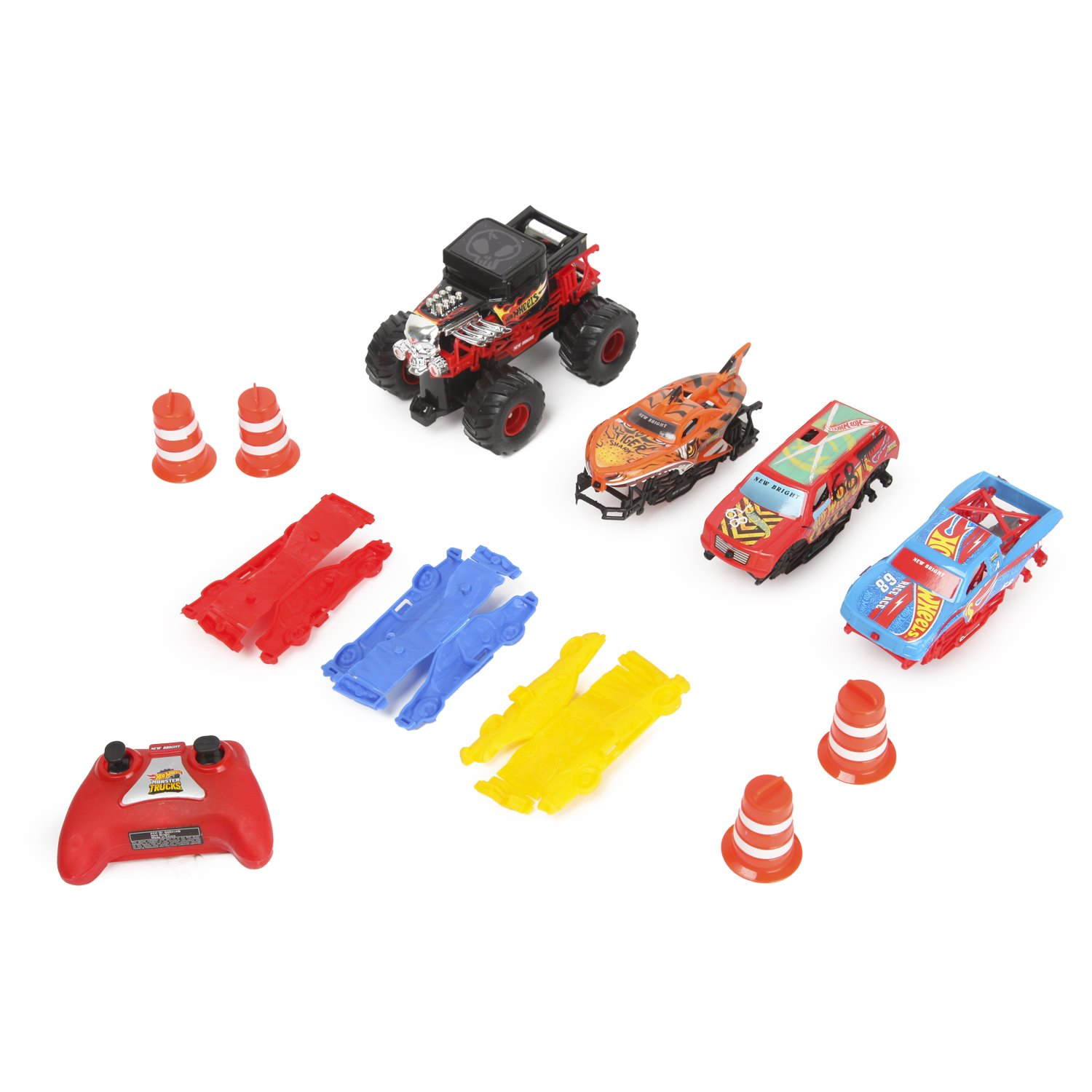 

Mattel Машина Hot Wheels РУ 1:43 Monster Ramp сменный корпус 43510, Машина Hot Wheels РУ 1:43 Monster Ramp сменный корпус 43510