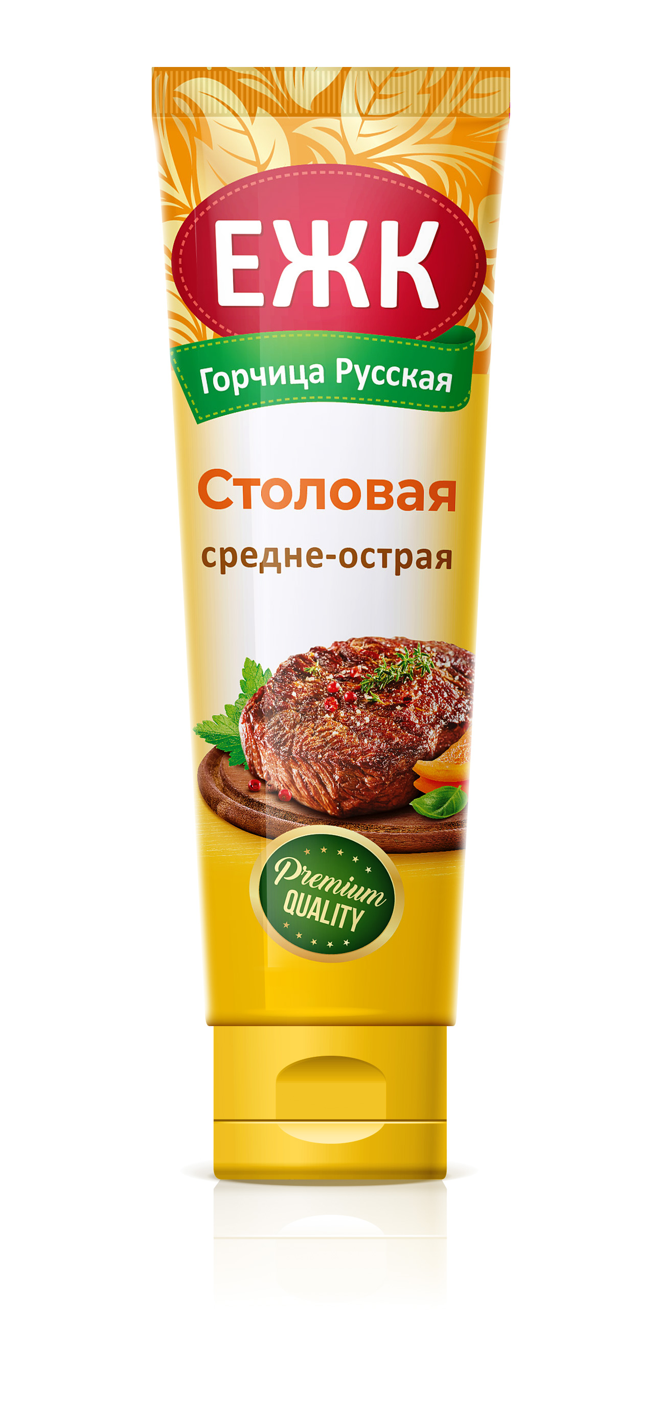 

Горчица ЕЖК Домашняя средне-острая 130 г