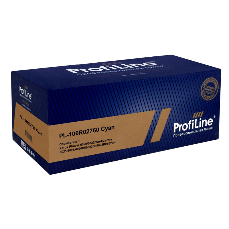 

Картридж для МФУ Profiline (PL-106R02760) голубой, совместимый
