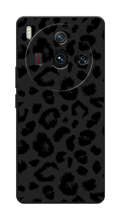 

Чехол Awog на ZTE Nubia Z50S Pro "Окрас леопарда фон", Черный, 136852-1