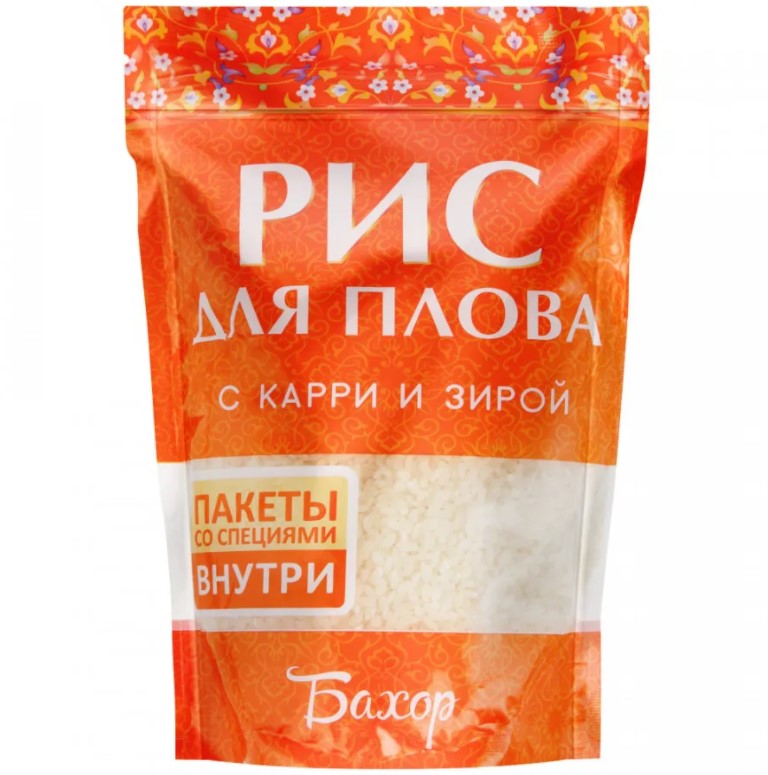 

Рис Бахор для плова с карри и зирой 700 г