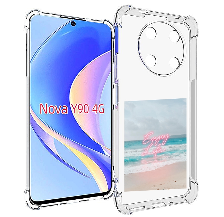 

Чехол MyPads красивый пляж для Huawei Nova Y90 (CTR-LX1) / Enjoy 50 Pro, Tocco