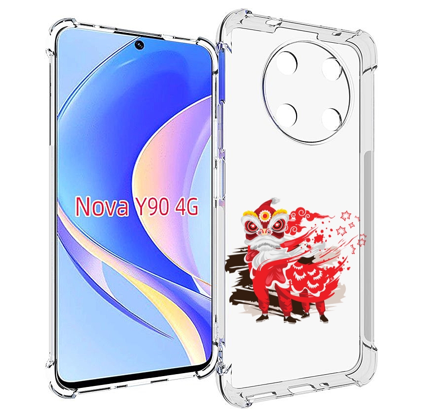

Чехол MyPads красный-карнавал для Huawei Nova Y90 (CTR-LX1) / Enjoy 50 Pro, Tocco