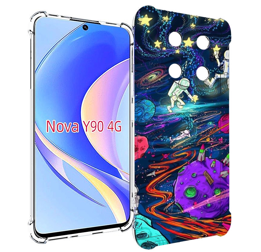 

Чехол MyPads красочный космос для Huawei Nova Y90 (CTR-LX1) / Enjoy 50 Pro, Tocco