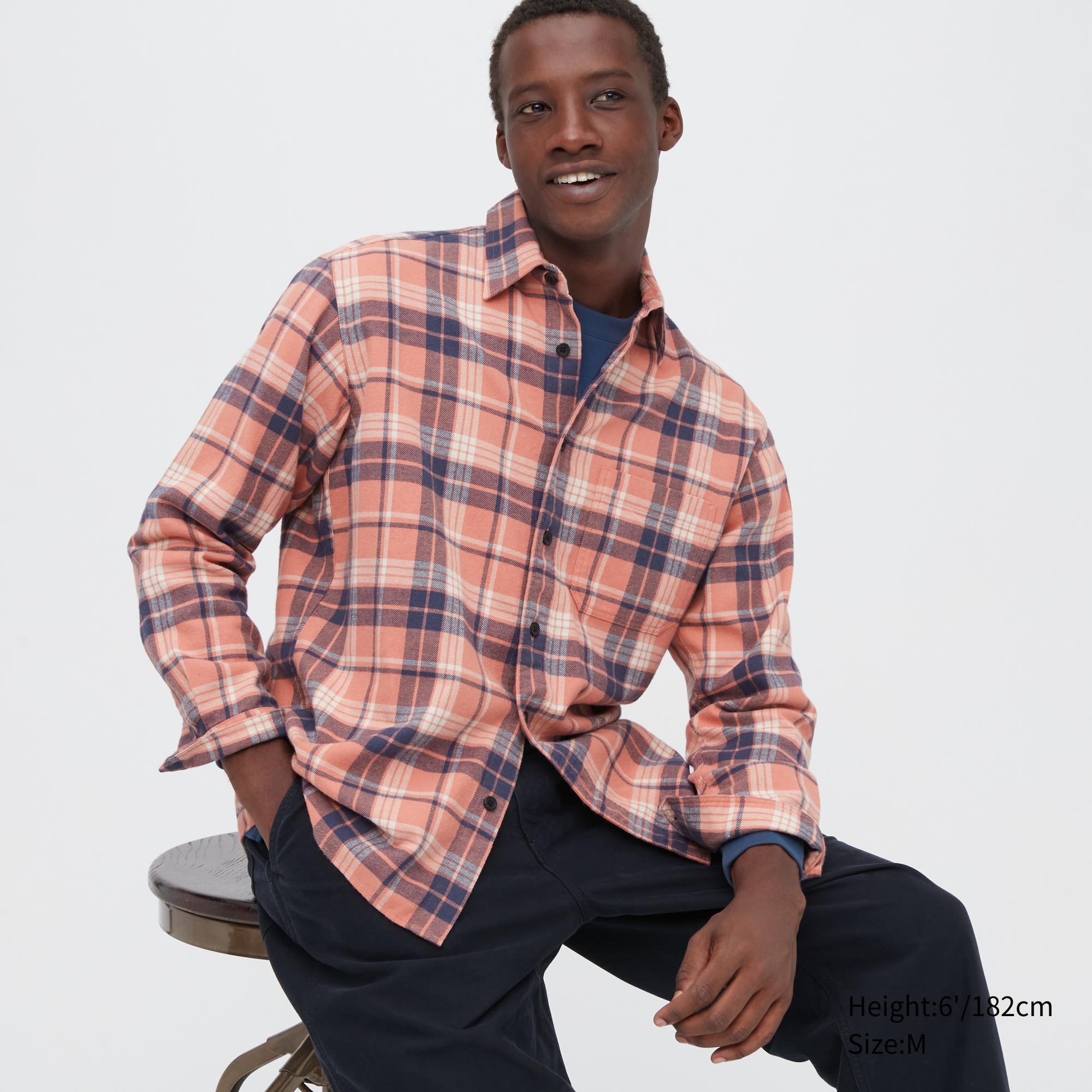 

Рубашка мужская UNIQLO 453175COL12 розовая XS (доставка из-за рубежа), 453175COL12