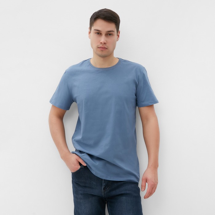 Футболка мужская ATA collection 10185268 серая 50 RU