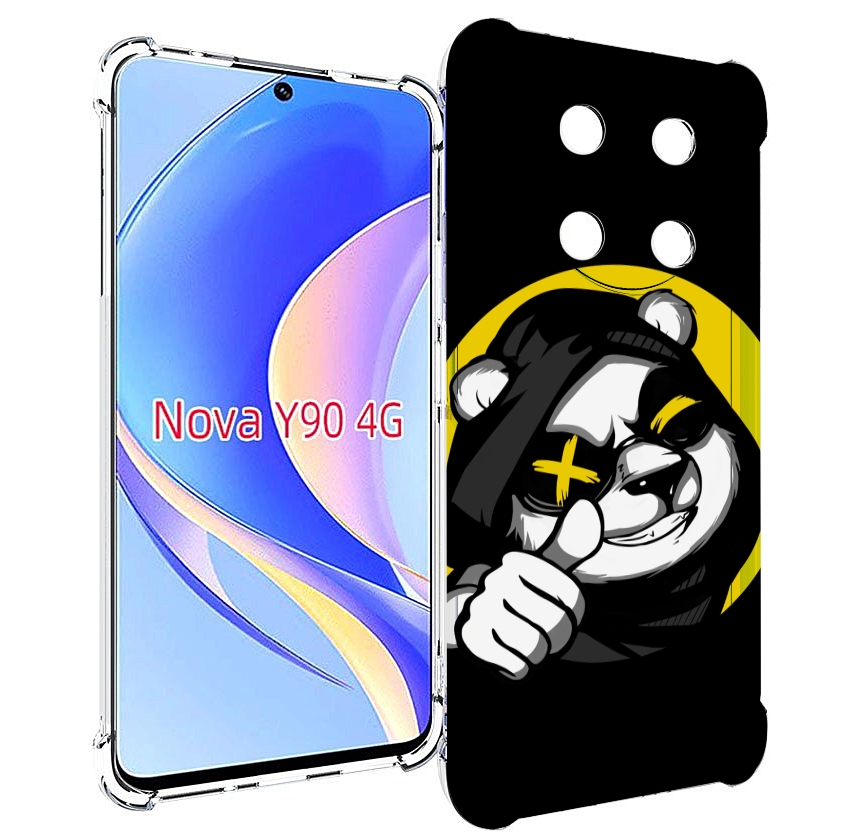 

Чехол MyPads крутая пандочка ок для Huawei Nova Y90 (CTR-LX1) / Enjoy 50 Pro, Tocco