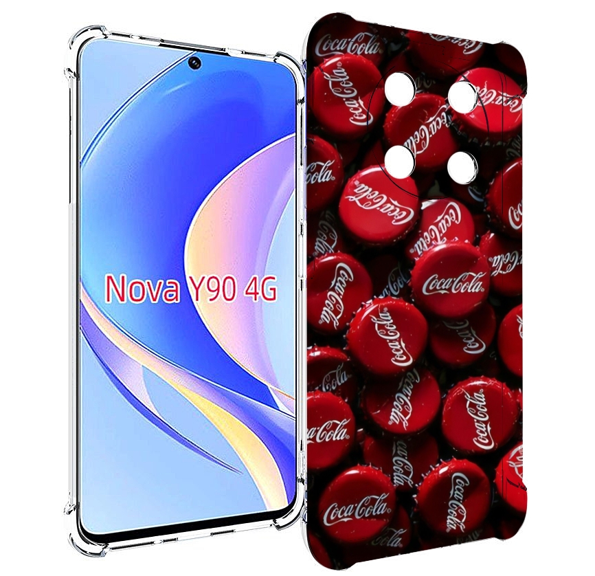 

Чехол MyPads крышки от кокаколы для Huawei Nova Y90 (CTR-LX1) / Enjoy 50 Pro, Tocco