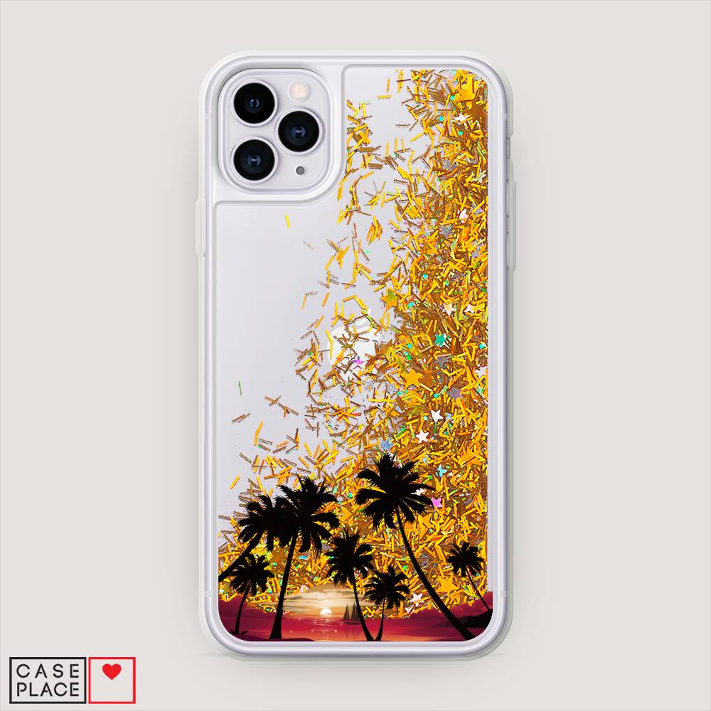 

Чехол Awog на Apple iPhone 11 Pro / Айфон 11 Pro "Закат и пальмы", 12390-1