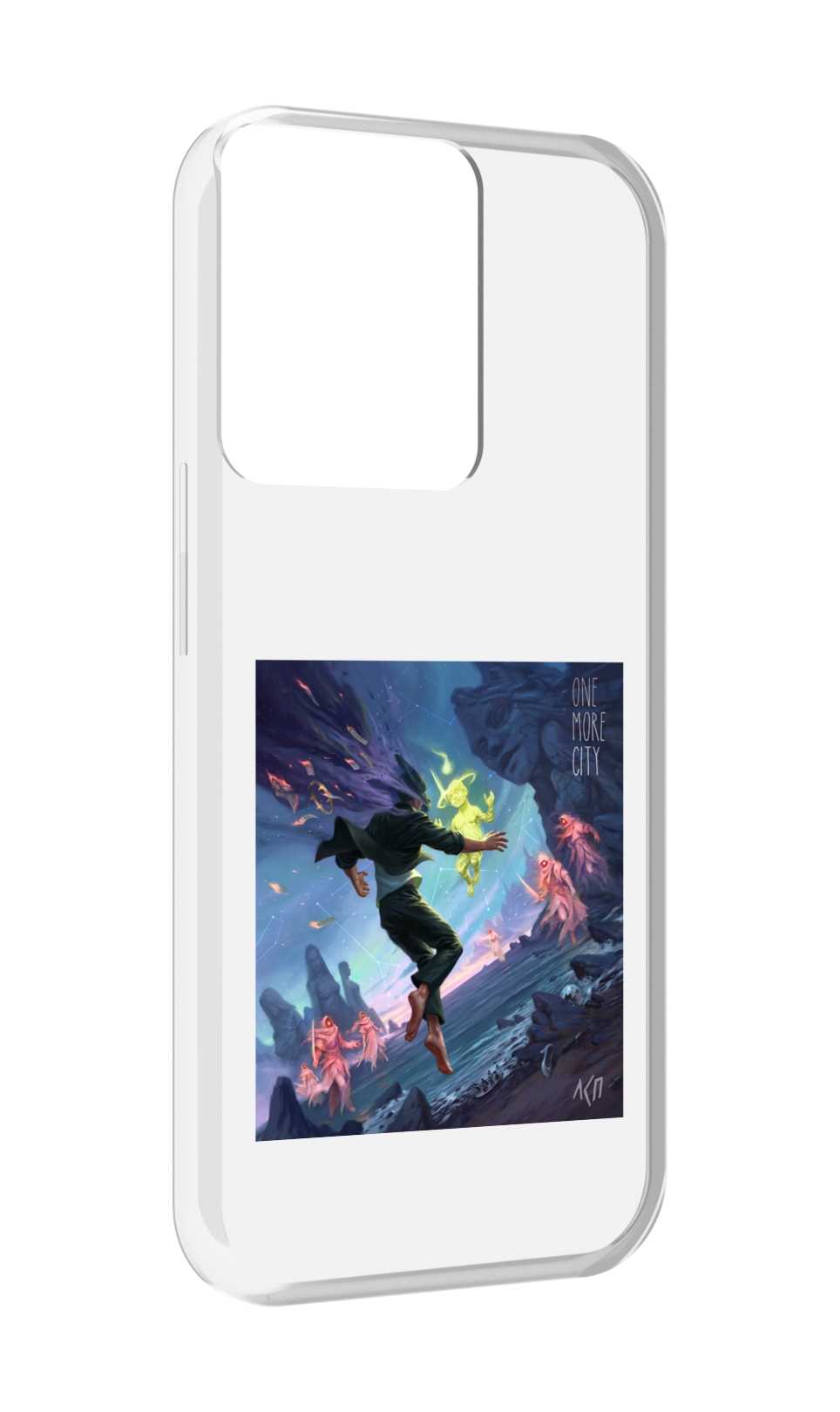 

Чехол MyPads One More City ЛСП для OPPO Reno 8, Прозрачный, Tocco
