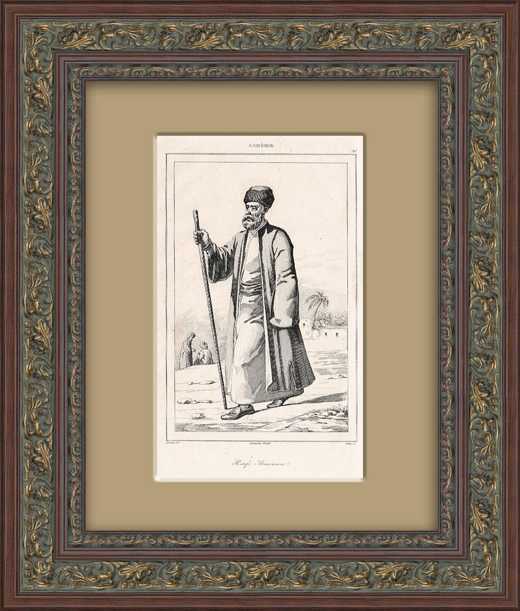 

Католикос всех армян. Гравюра 1838 года