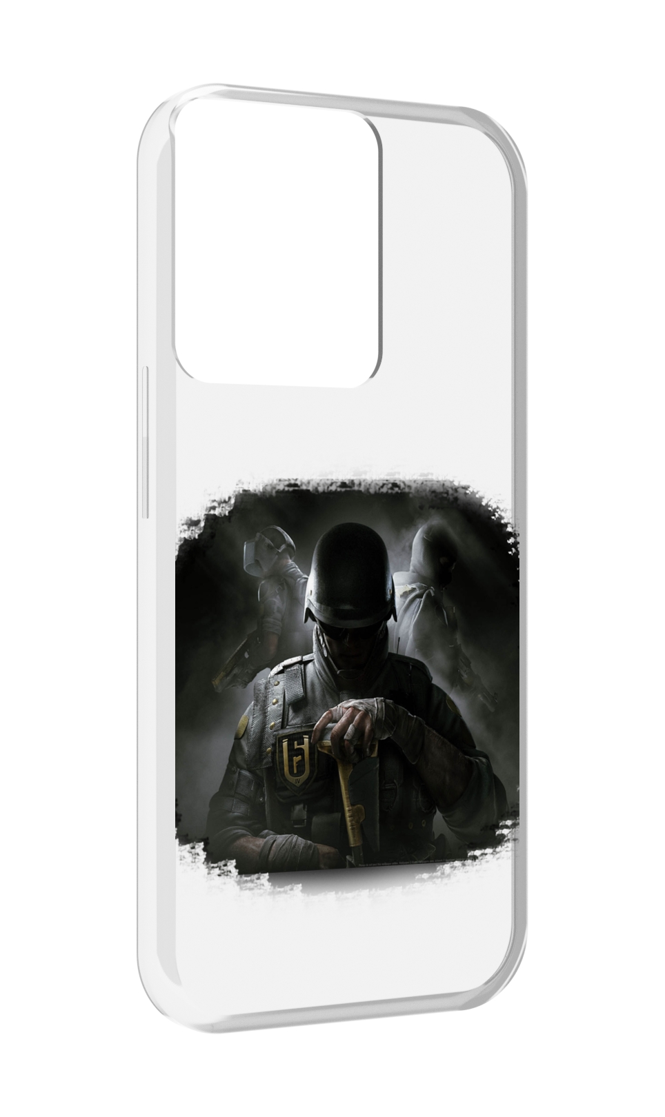 

Чехол MyPads Rainbow Six Siege для OPPO Reno 8, Прозрачный, Tocco