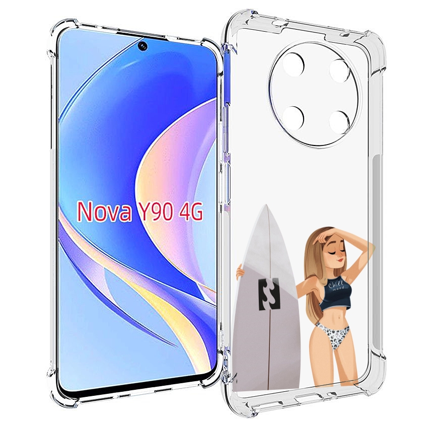 

Чехол MyPads летний-серф для Huawei Nova Y90 (CTR-LX1) / Enjoy 50 Pro, Tocco