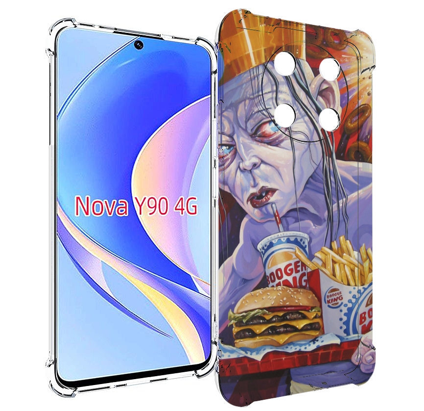 

Чехол MyPads любитель бургер кинга для Huawei Nova Y90 (CTR-LX1) / Enjoy 50 Pro, Tocco