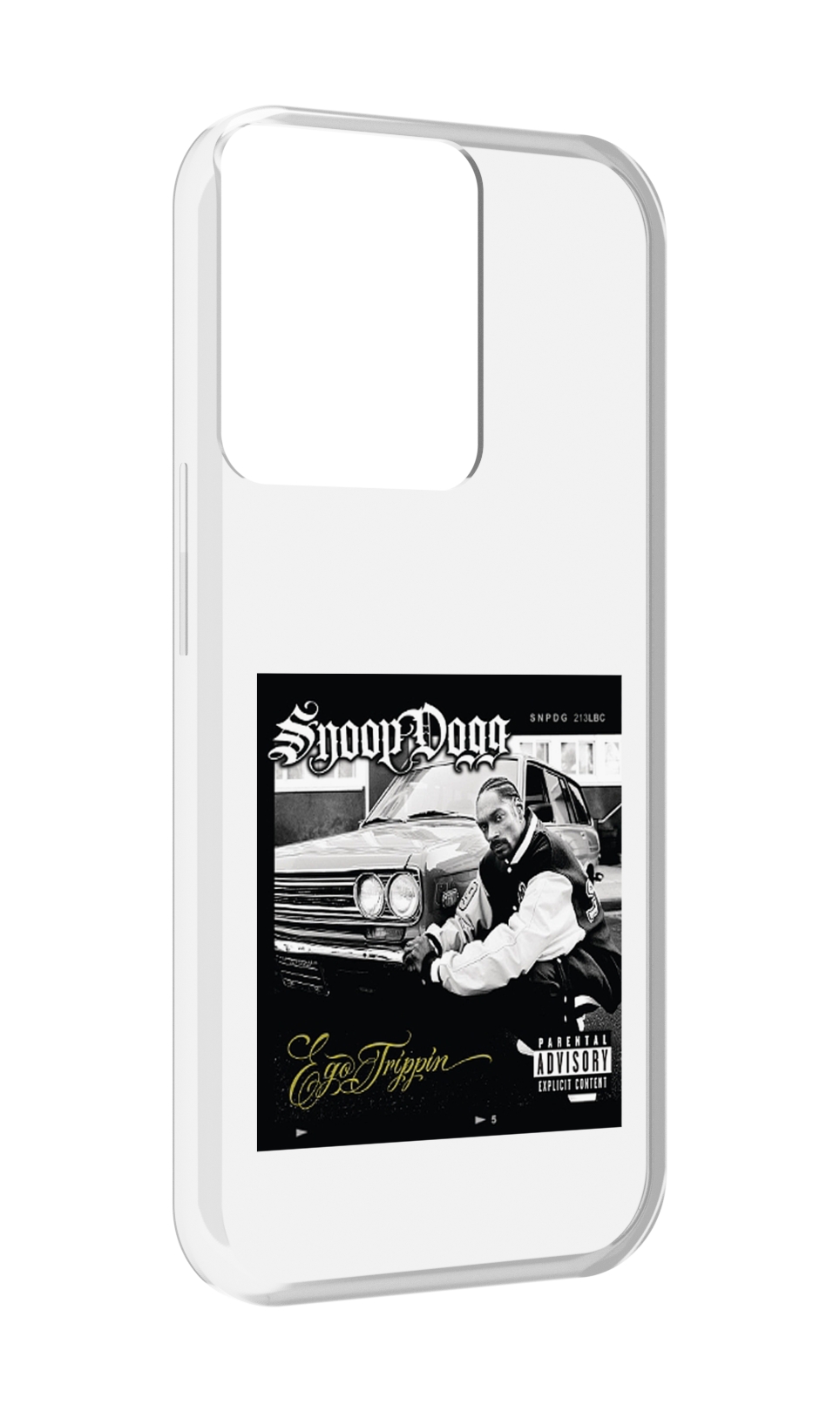 

Чехол MyPads Snoop Dogg EGO TRIPPIN’ для OPPO Reno 8, Прозрачный, Tocco