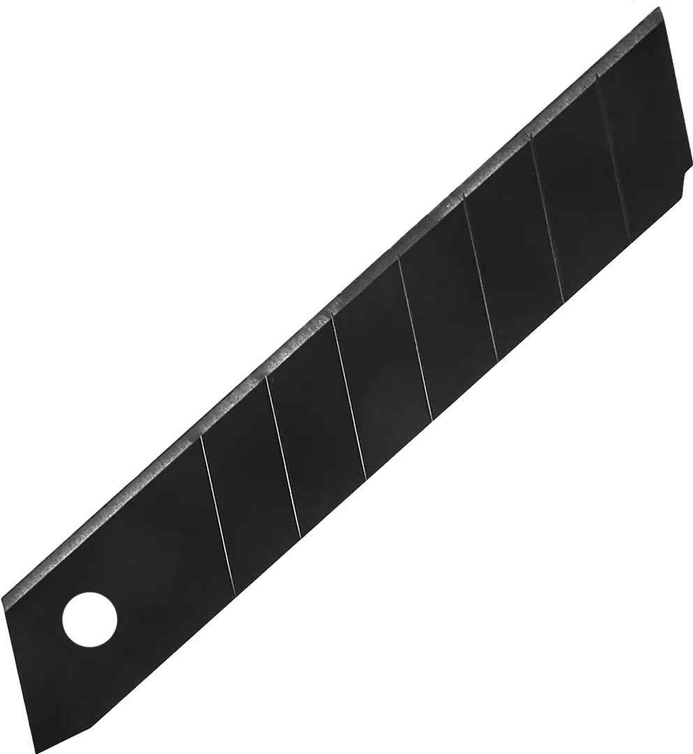 Лезвия универсальные Rage by Vira воронёные 18 мм, 5 шт. трапециевидные лезвия для ножей vira