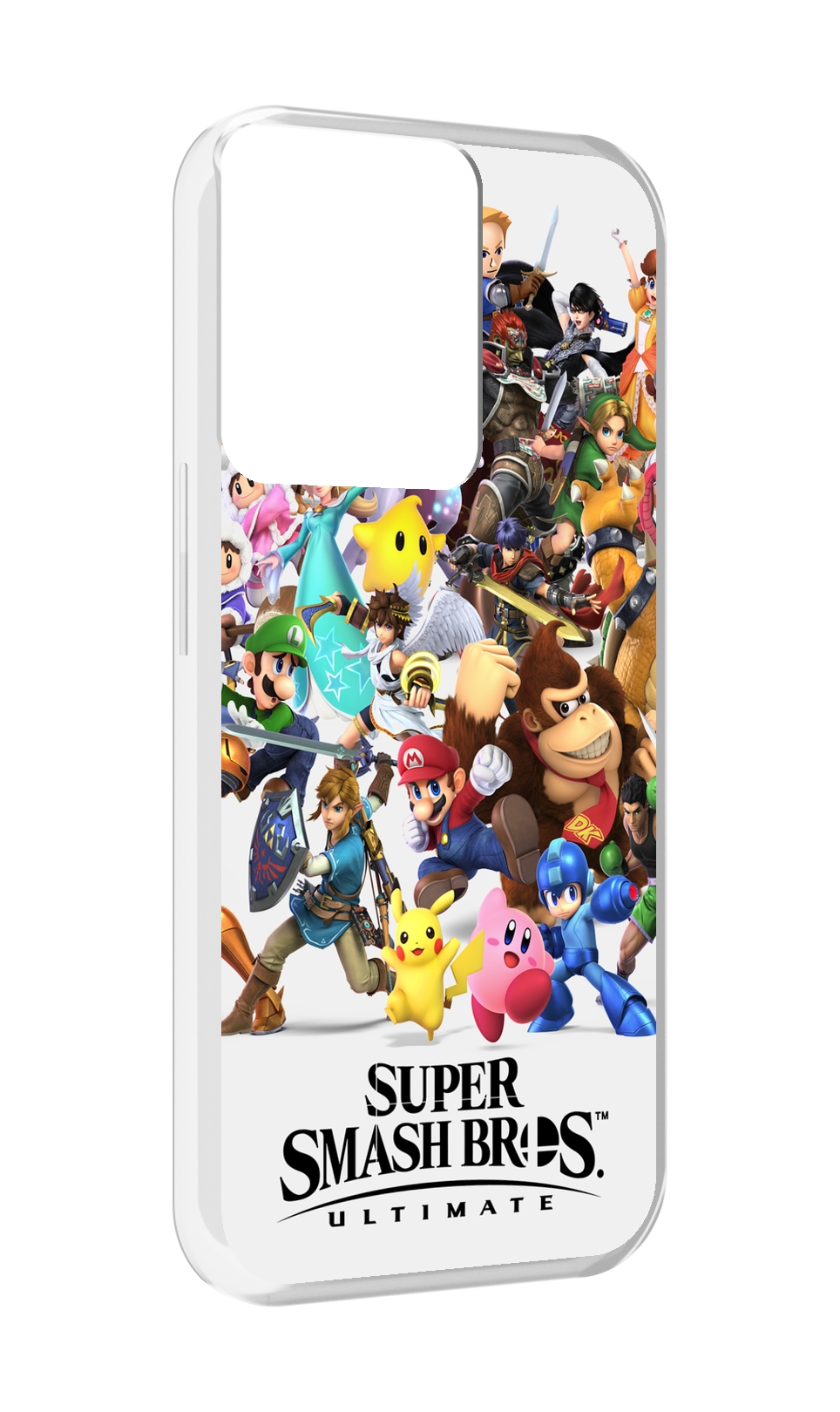 

Чехол MyPads Super Smash Bros для OPPO Reno 8, Прозрачный, Tocco