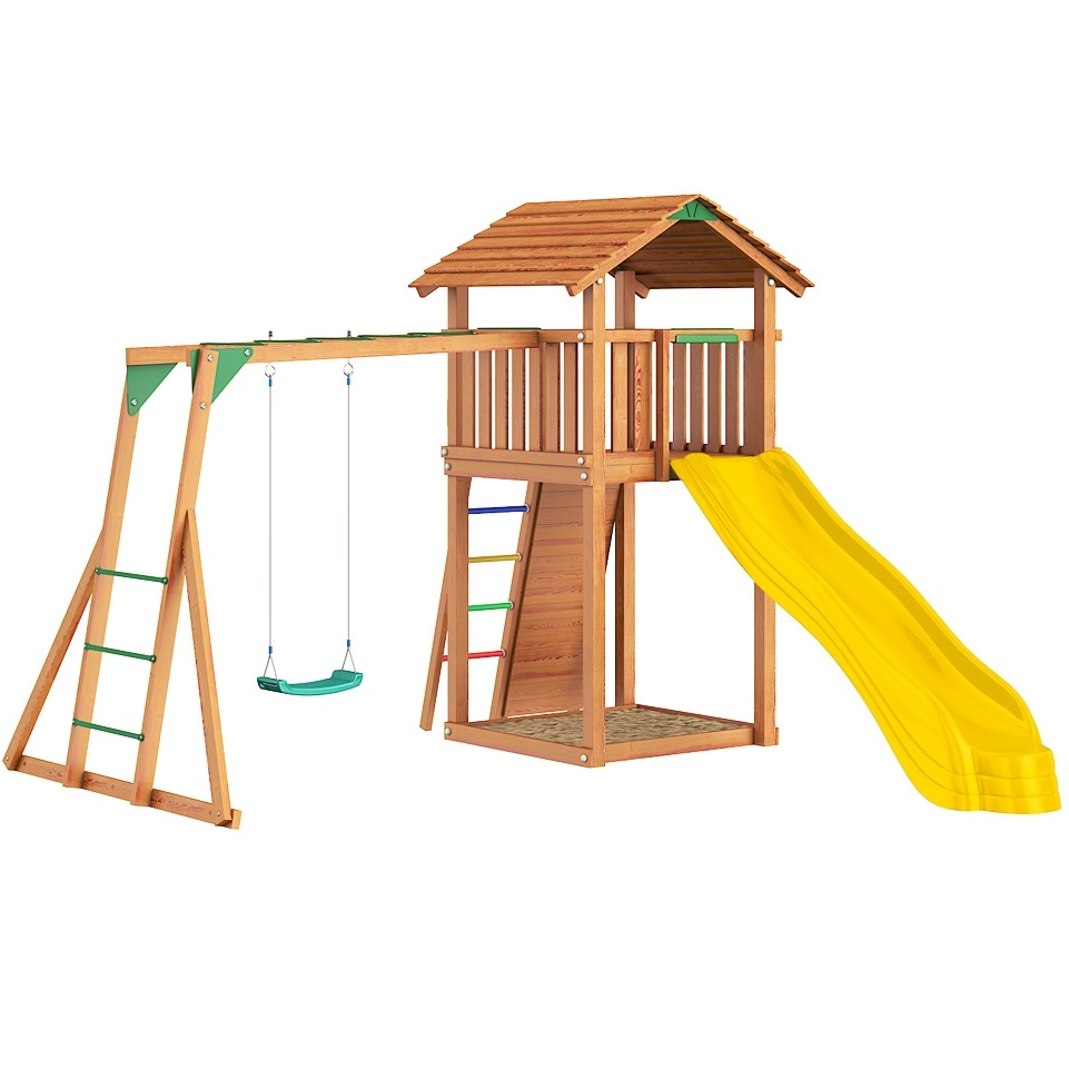 

Игровой комплекс Jungle Gym Митридат (спортивно-игровая площадка для дачи и улицы)