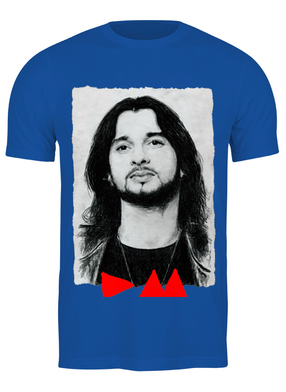 

Футболка унисекс Printio Depeche mode синяя 2XL, Синий, Depeche mode