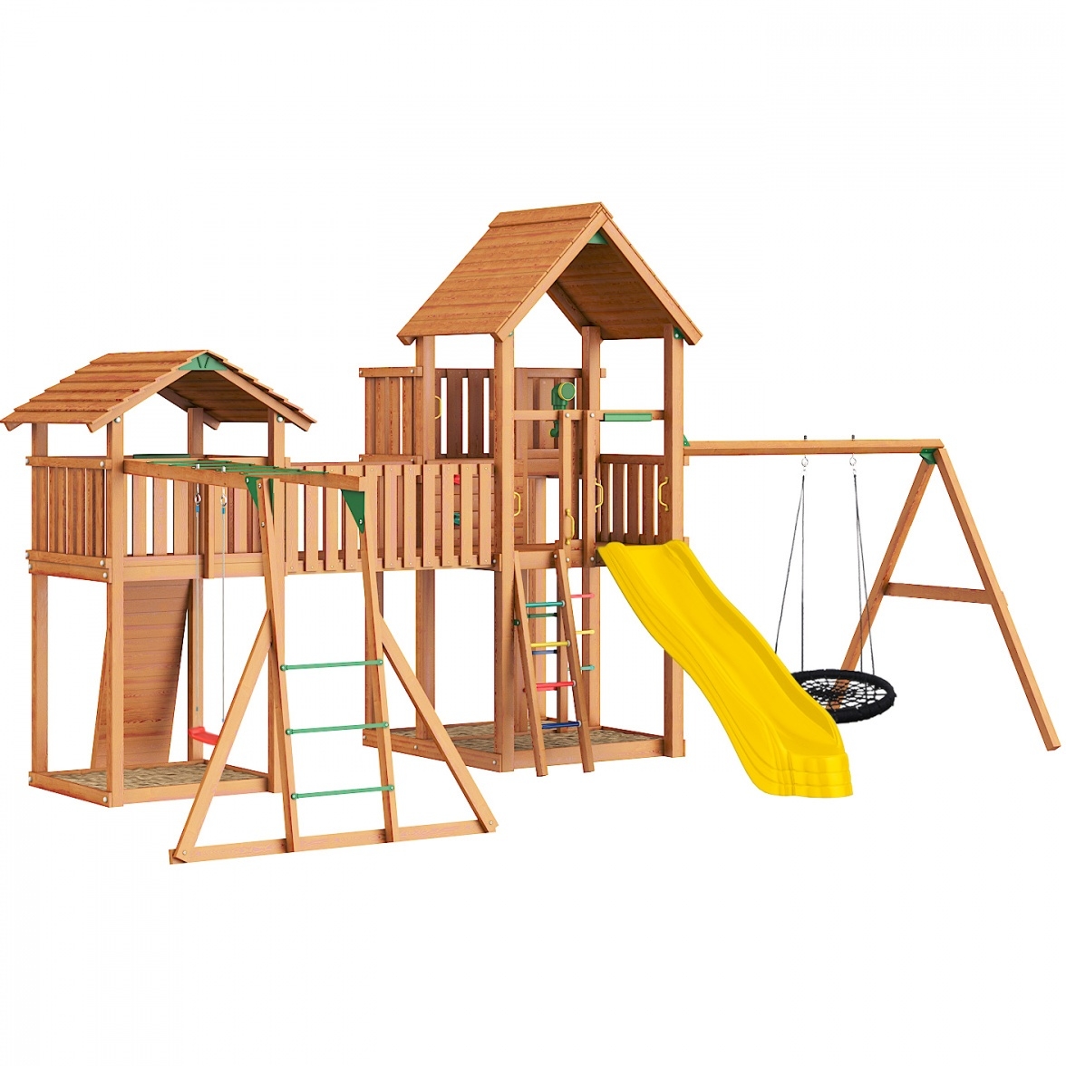 

Игровой комплекс Jungle Gym Памир (спортивно-игровая площадка для дачи и улицы)
