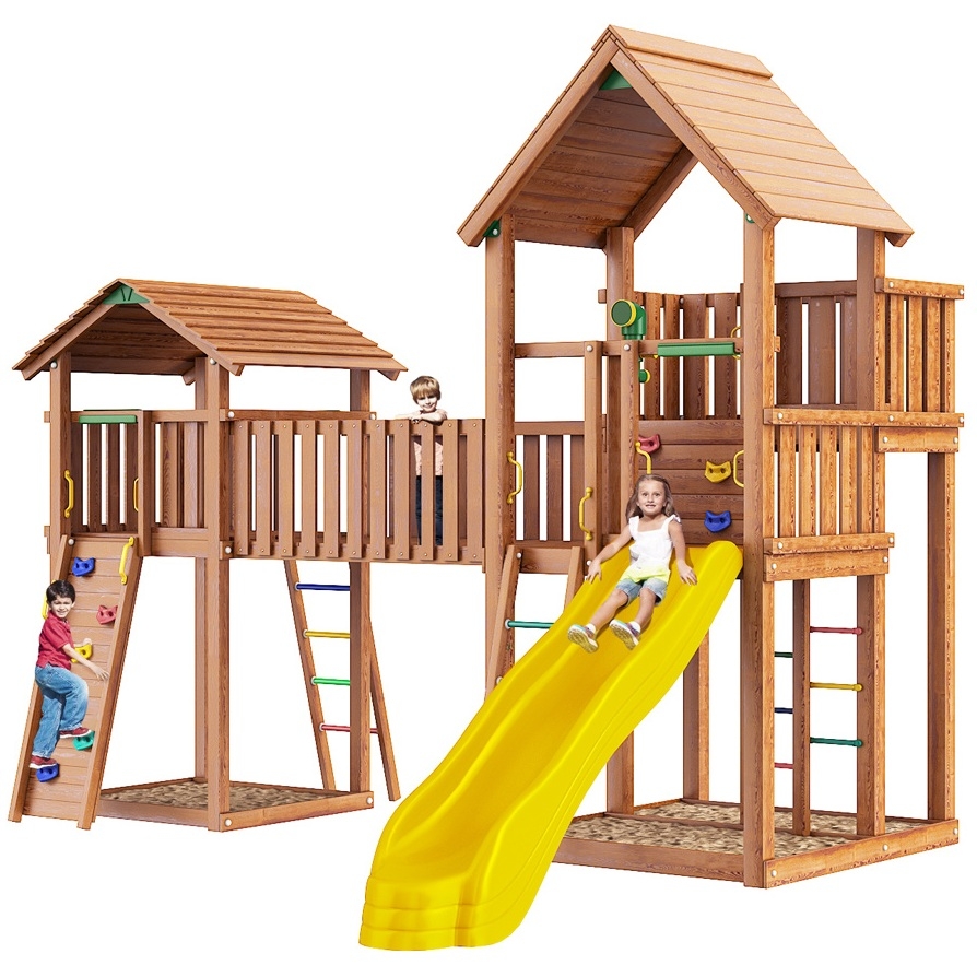 

Игровой комплекс Jungle Gym Монблан (спортивно-игровая площадка для дачи и улицы)