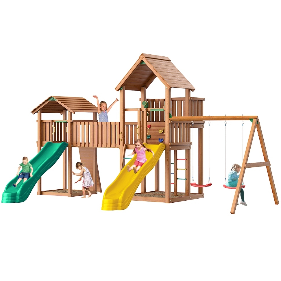 

Игровой комплекс Jungle Gym Кайлас (спортивно-игровая площадка для дачи и улицы)