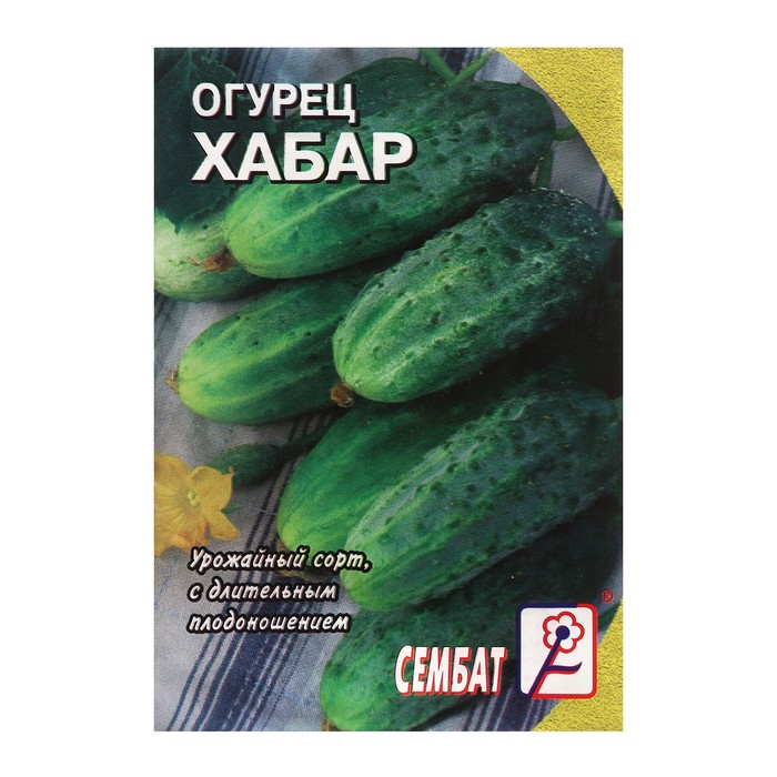 

Семена огурец Хабар Сембат 7613956-2p 1 уп.