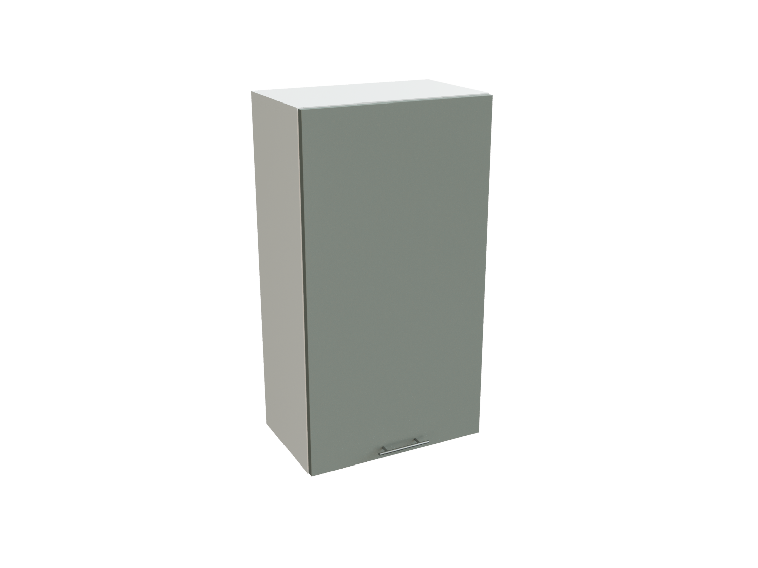 

Шкаф навесной с 1-ой дверью SURA Валерия Лагуна софт 50x31,8x92 арт.ММК-00000940, Голубой