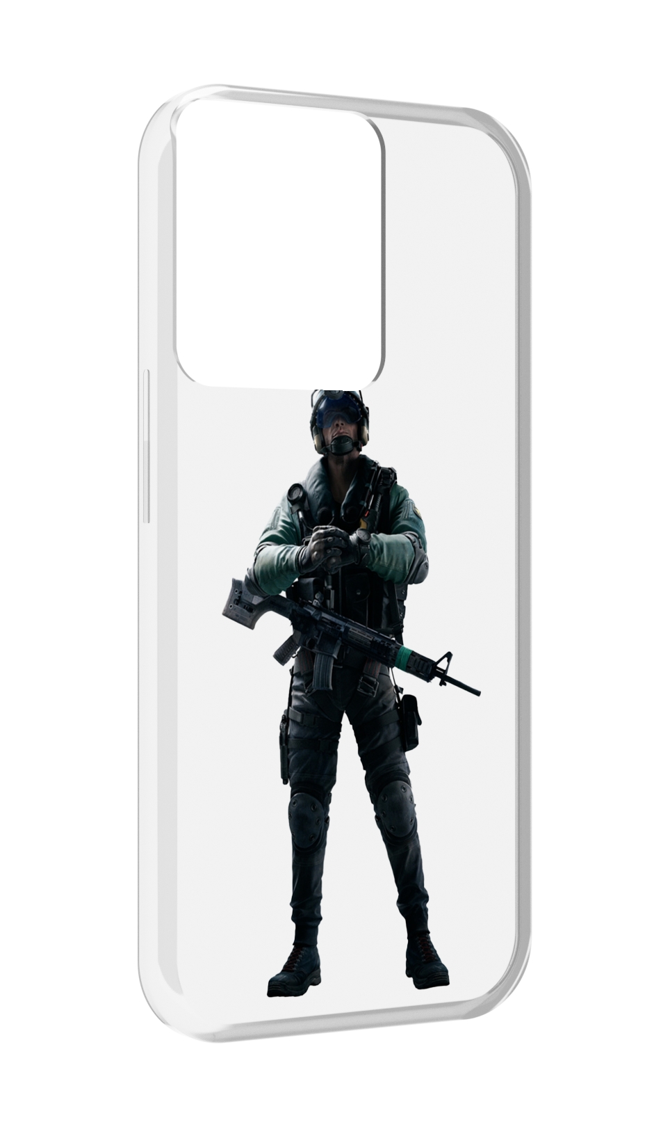 

Чехол MyPads Tom-Clancy's-Rainbow-Six-2 для OPPO Reno 8, Прозрачный, Tocco