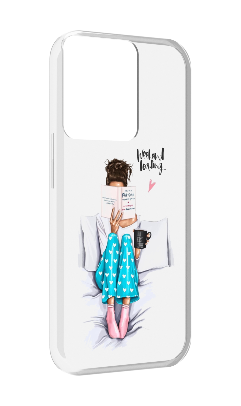 

Чехол MyPads Weekend-loading для OPPO Reno 8, Прозрачный, Tocco