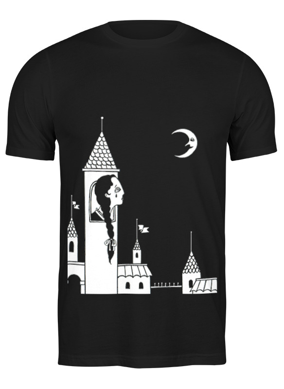 

Футболка мужская Printio дедвиль черная 2XL, Черный, "дедвиль"