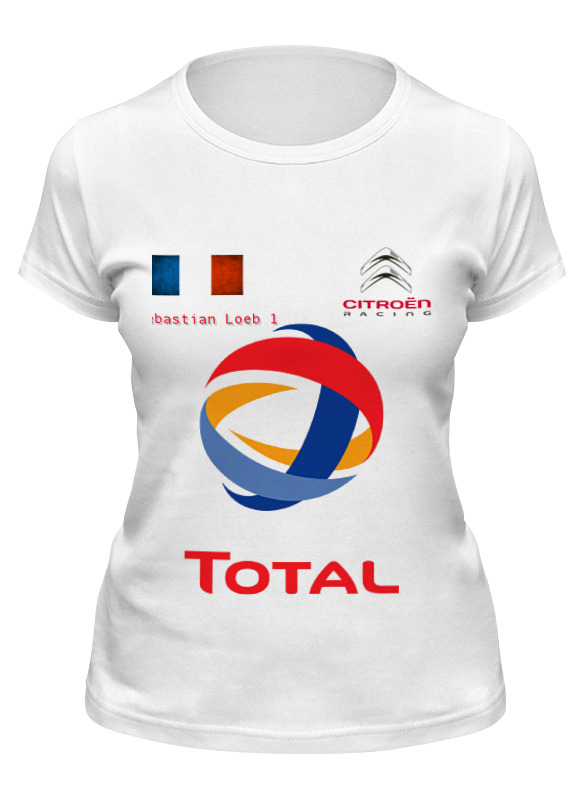 

Футболка женская Printio Wrc sebastian loeb белая 2XL, Белый, Wrc sebastian loeb