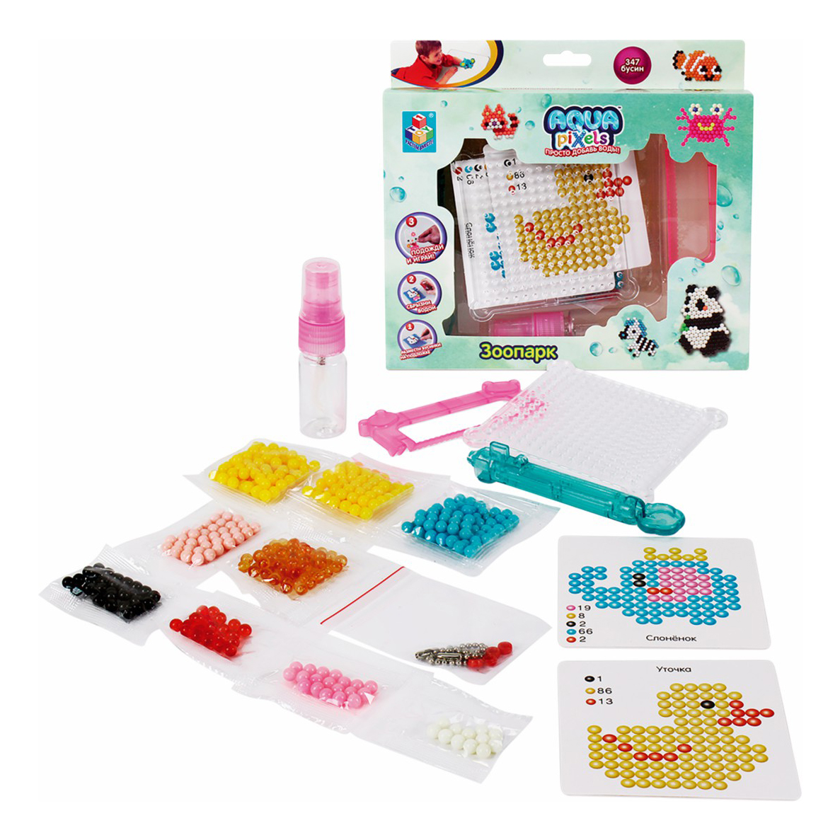 

Аквамозаика 1Toy Aqua Pixels в ассортименте