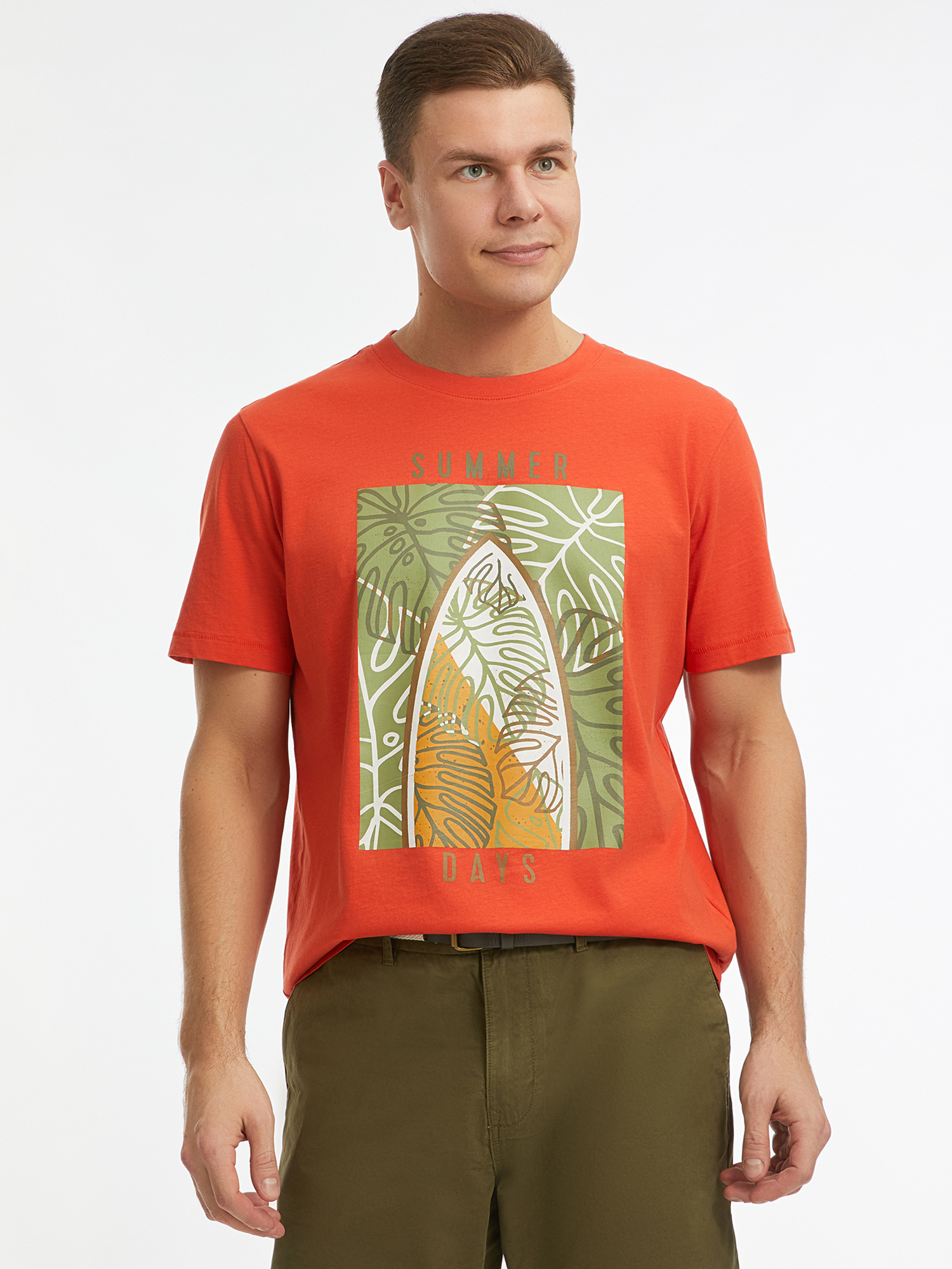 

Футболка мужская oodji 5L641001I-74 белая XS, Белый, 5L641001I-74