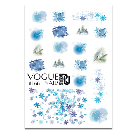 

Набор, Vogue Nails, Слайдер-дизайн №166, 2 шт., Разноцветный