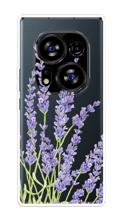 

Чехол на Tecno Phantom X2/X2 Pro "Лавандовые стебли", Фиолетовый;зеленый, 303250-1